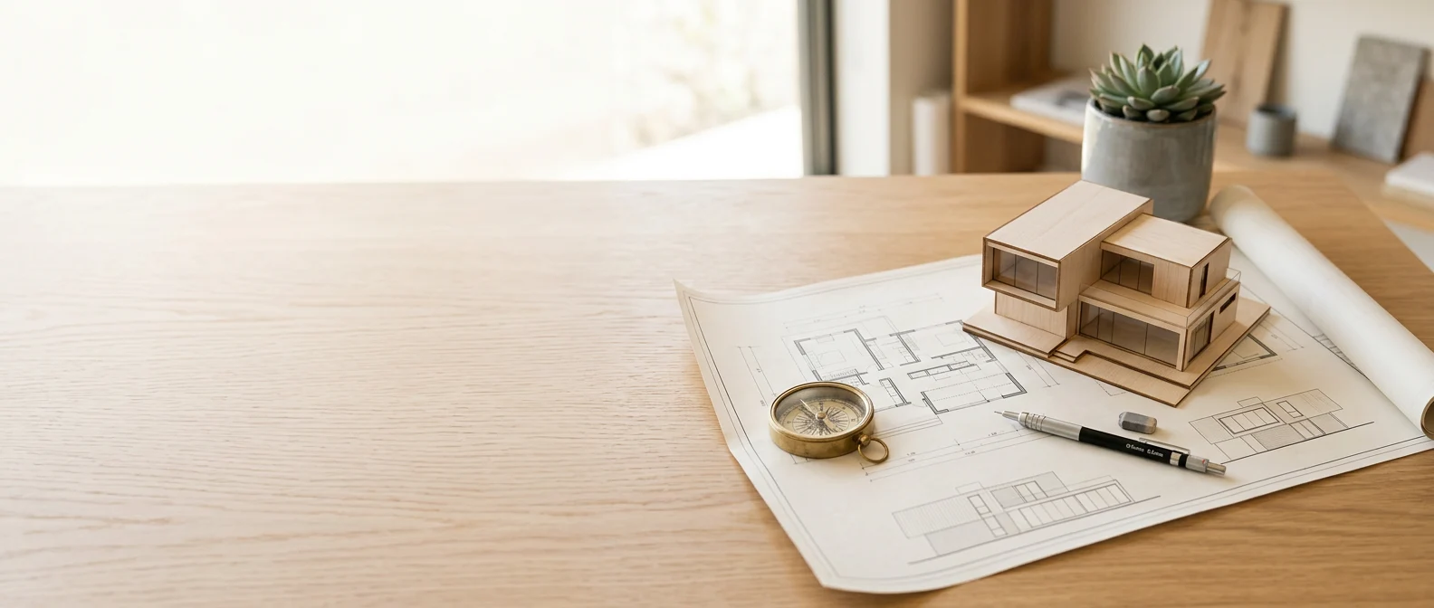 Étude de plans et projection d’un projet immobilier